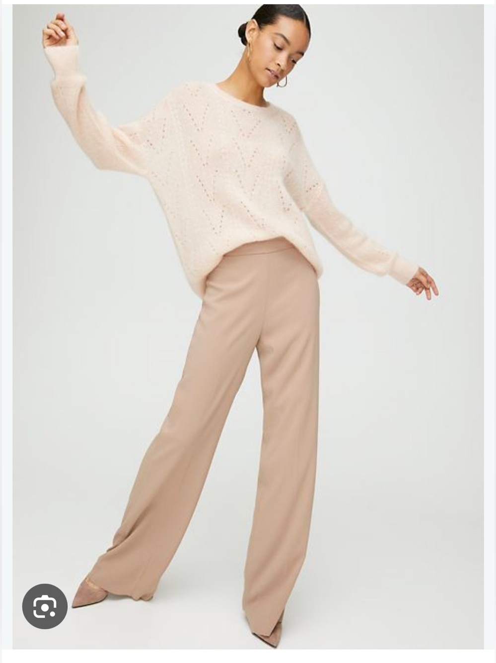 Aritzia Babaton Lincoln Pant (taupe)
